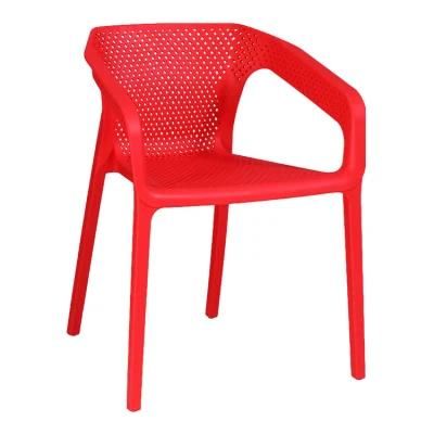 PP Plastic Stacking Nordic Chairs Modern Dining Plastic Outdoor Chair