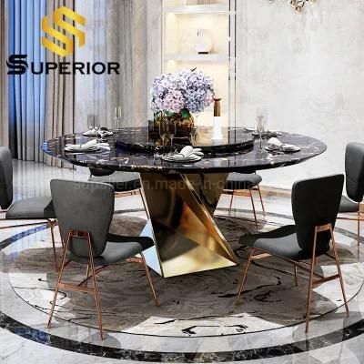 MID Century Hot Sale Home Furniture Manufacturer Marble Dining Table