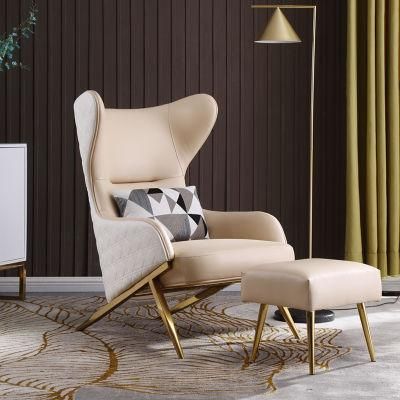 Elegant Hotel Furniture Lounge Sofa Chair Living Room Leisure Chair