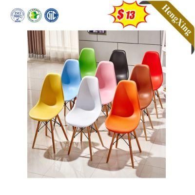 Latest Design Multi Color Leisure Modern Style Wood Dining Chair Set