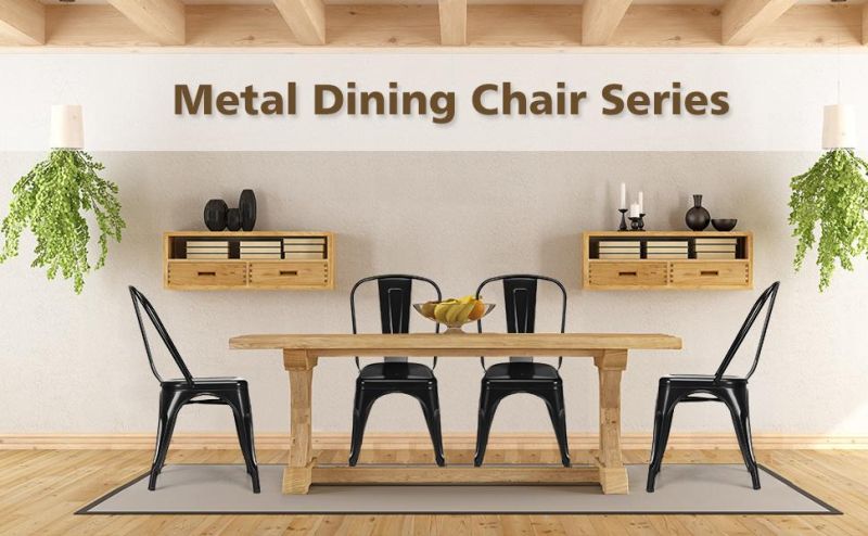 Industrial Vintage Coffee Restaurant Metal Tolix Chair 156