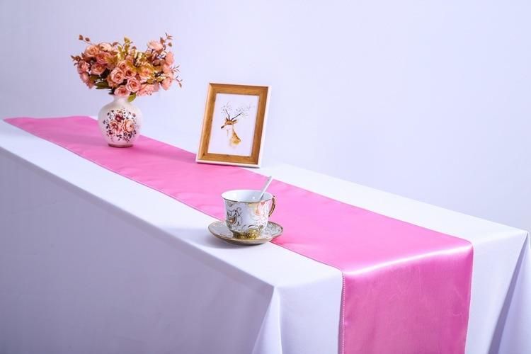 Hot Sale Colorful Tablecloth Fabric Linen Decoration for Hotel Table Cloth