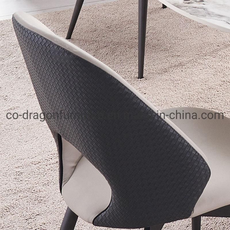 2021 New Design China Wholesale Dining Chair with Metal Legs