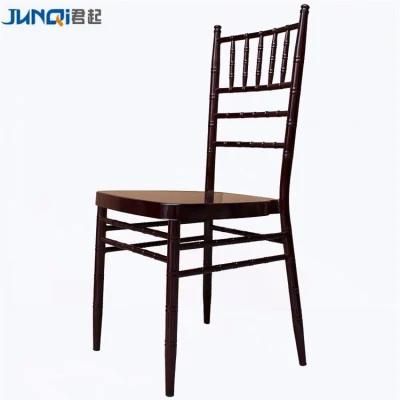 Stacking Metal White Chiavari Chair for Romantic Wedding