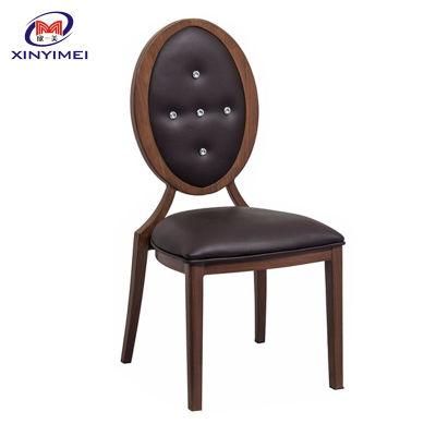 Commercial Used Stacking Upholstered Fabric Dining Chair (XYM-H19)