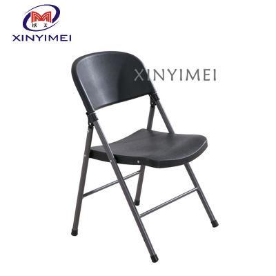 Used Outdoor Metal Frame Plastic Folding Chair for Sale