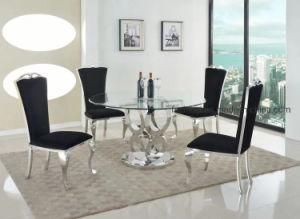 Round Glass Dining Table