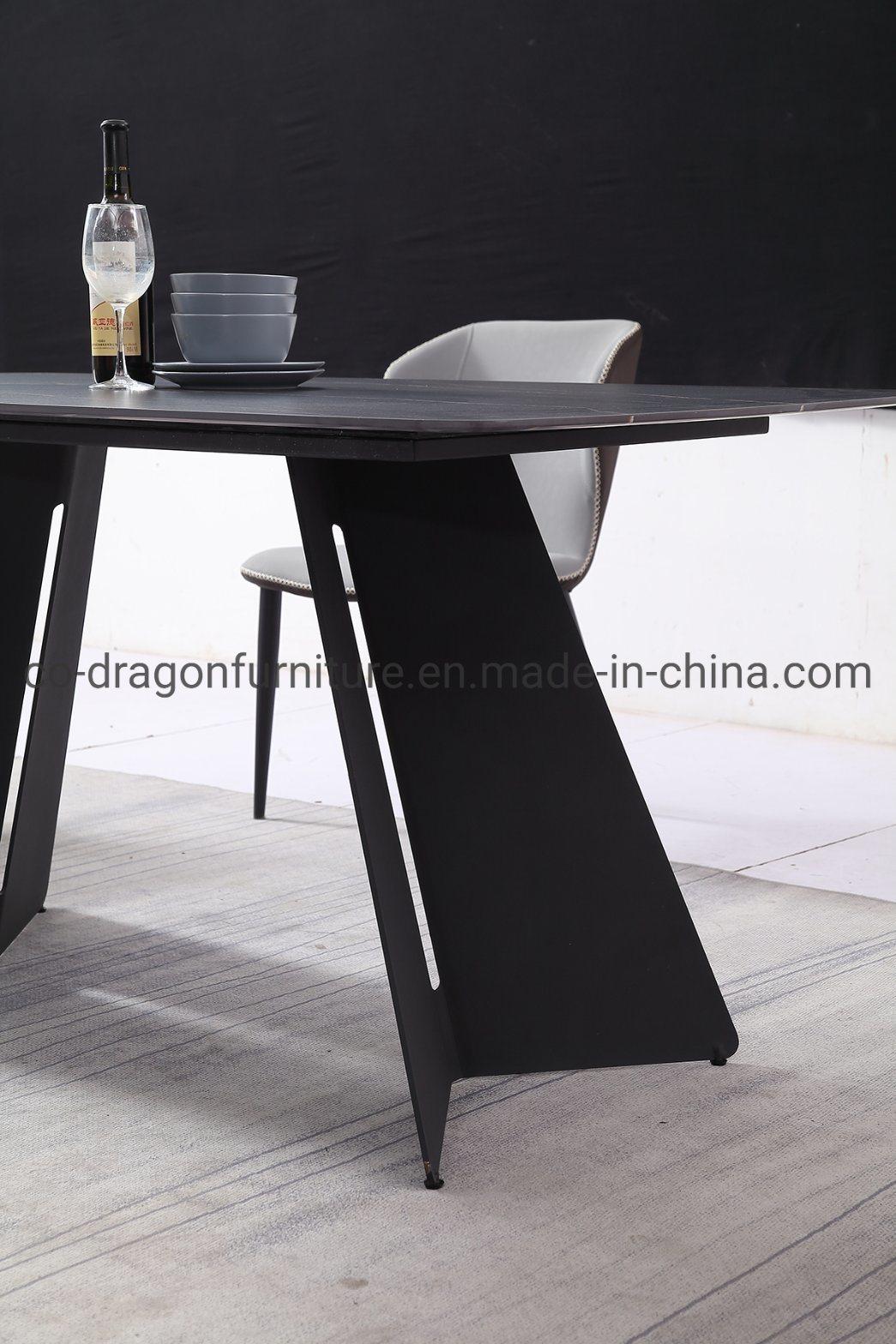 Butterfly Legs Dining Table with Marble Top for Modern Furniture