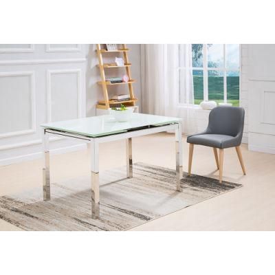 Customized Tempered Glass Dining Table for Restaurant