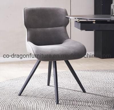European Style High Quality Luxury Leisure Leather Dining Chair