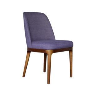 Custom Quality Restaurant Use Simple Design Modern Fabric Dining Chair