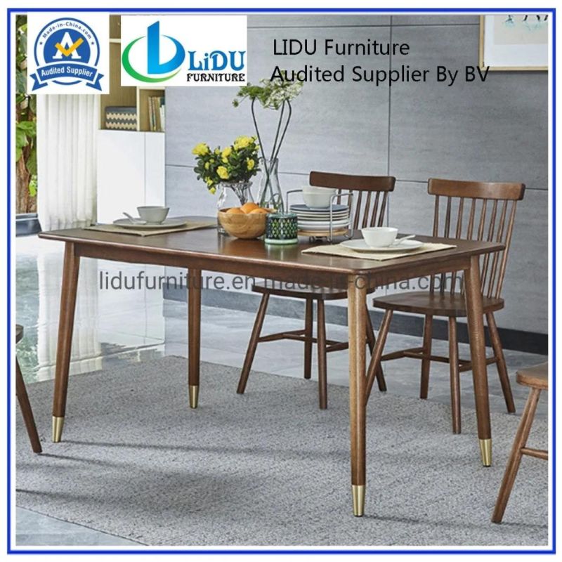 Modern Dining Table Set Home Furniture China Manufacturer Wooden Table and Chairs/Table Tops