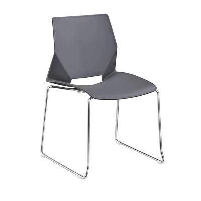 Portable Plastic Chair for Business Meetings and Events Mordic Classic Plastic Backrest Chair Office Manager