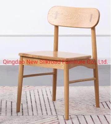 High Quality Solid Wood Home Furniture MID Century Dining Chair Made of Oak for Dining Room (restaurant)