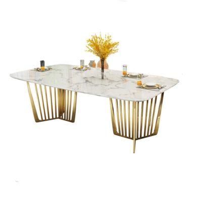 Factory Wholesale Custom Acceptable Dinner Furniture Luxury Dining Table