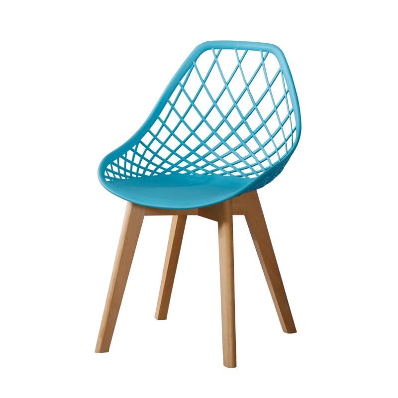 Outdoor Low Back Wedding Party Hotel Backrest Dining Plastic Chair