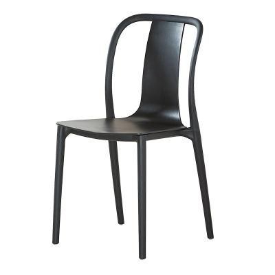 Black Dining Furniture Import Plastic Modern Leisure Dining Chairs From China MID Century Modern Chair