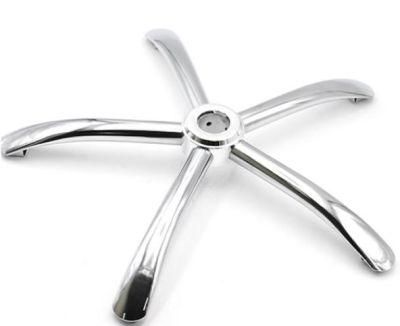 High End Metal 5 Star Chromed Bases for Swivel Chairs