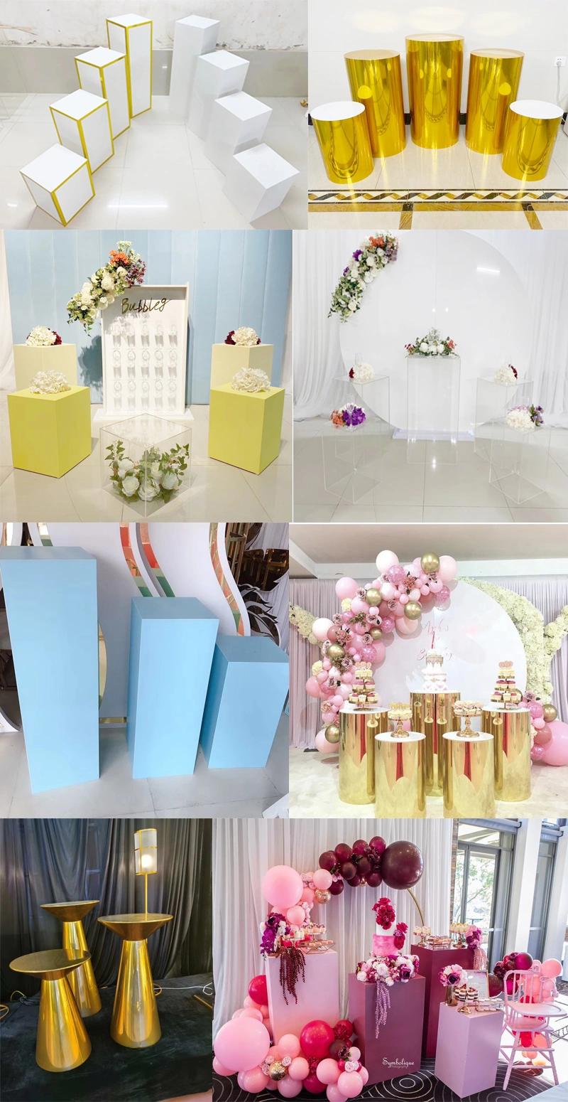 Best-Selling Products Gold Stainless Steel Metal Frame Throne Wedding Chair