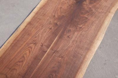 Live Edge Solid Multi-Plank Slab for Modern Furniture