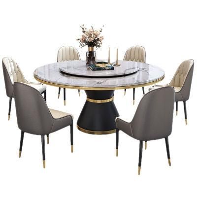 Hotel Banquet Wedding Event Furniture Round Table with Marble Top