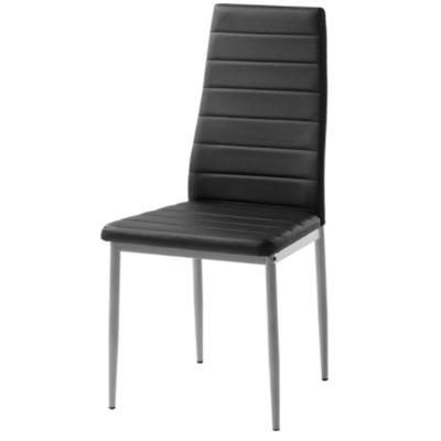Simple Leisure Rustic Modern Design Nordic Black Dining Chair