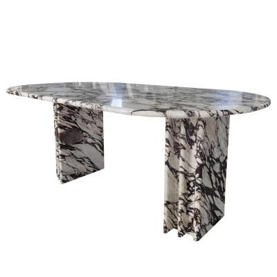High Quality Design Modern Oval Marble Table