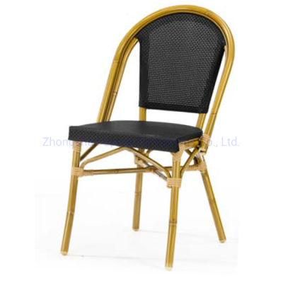 (SP-OC383) Wholesale New Design Aluminum Tube with PE Rattan Chair for Dining