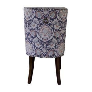 Popular Elegant Design Velvet Fabric Floral Pattened Home Furniture Chairs
