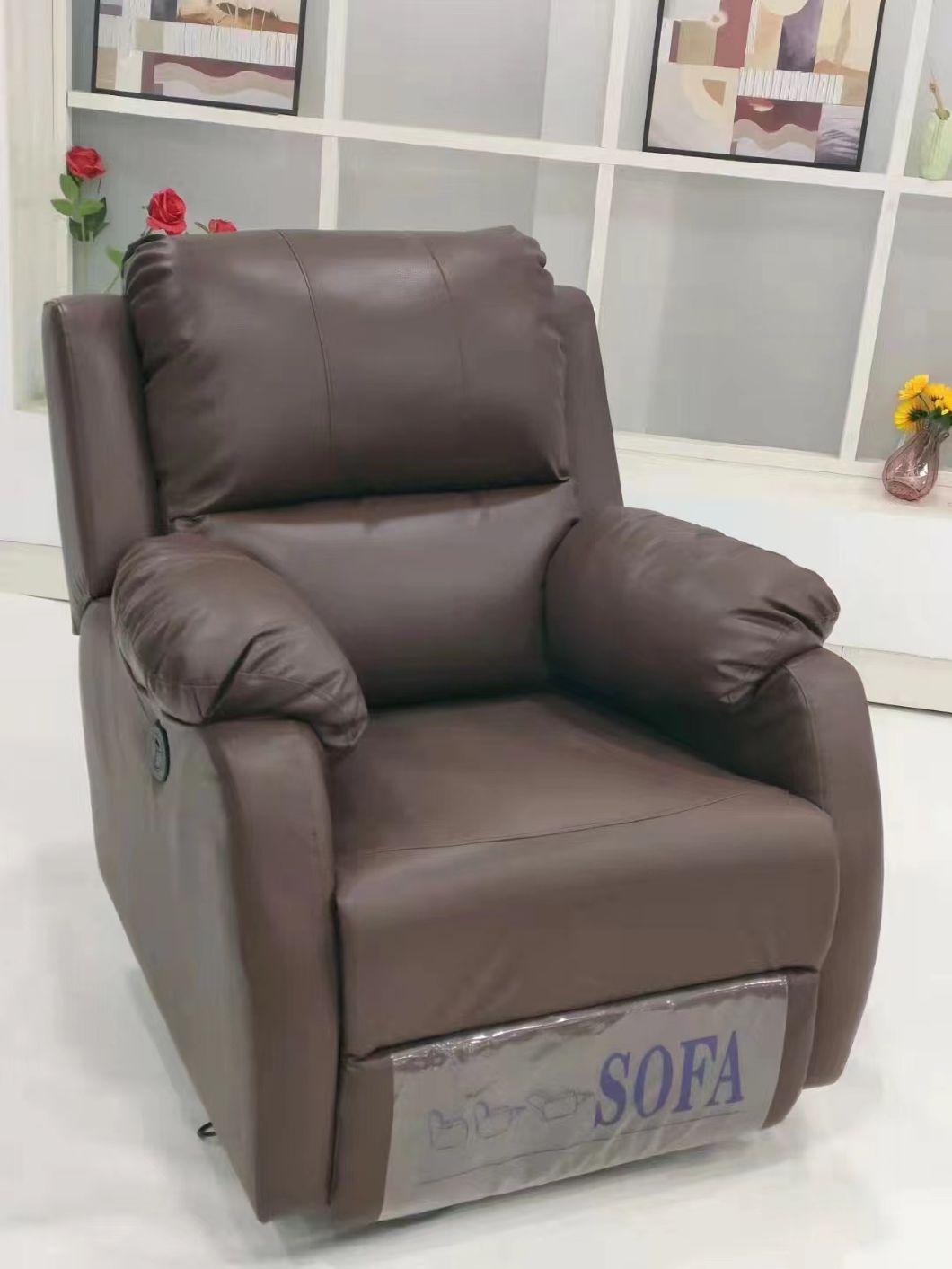 Top Quality Home Furniture PU Leather Seat Soft Sofa Set Waiting Room Sofa