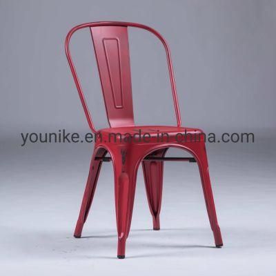 Industrial Vintage Coffee Metal Tolix Chair Outdoor Furniture Dining Chair Antique