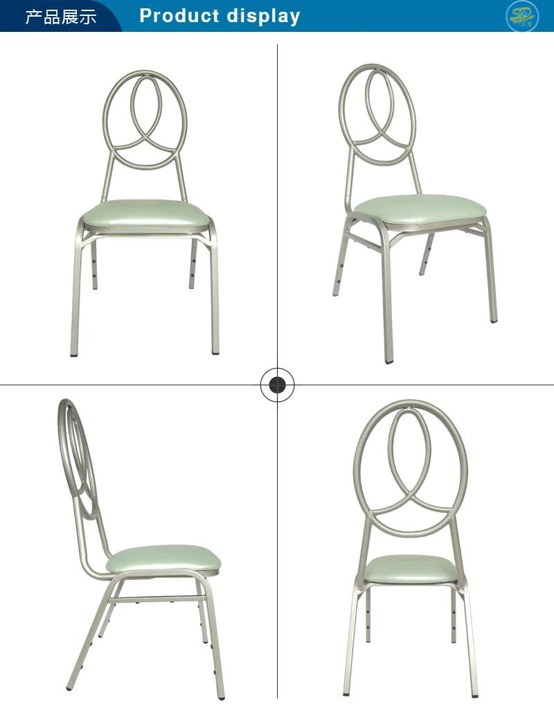 Stacking Metal Hotel Banquet Event Wedding Dining Furniture Chiavari Chair