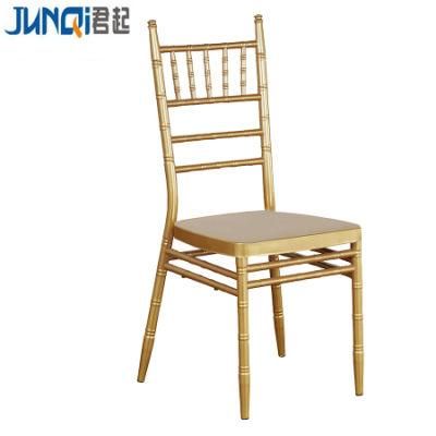 Stackable Promotion Tiffany Wedding Chiavari Chair with Cushion