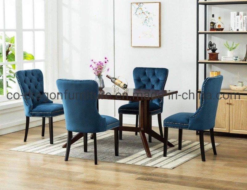 Restaurant Furniture Hotel Modern High Back Fabric Dining Room Chair