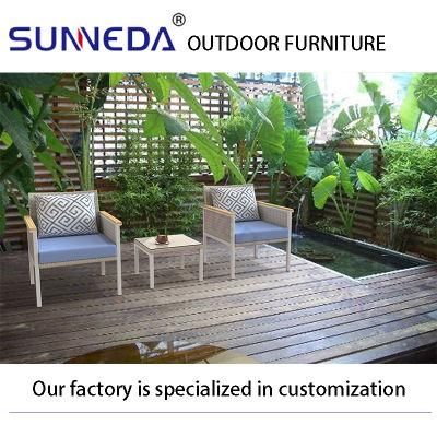 Outdoor Furniture Patio Modern Rattan Leisure Garden Dining Chair