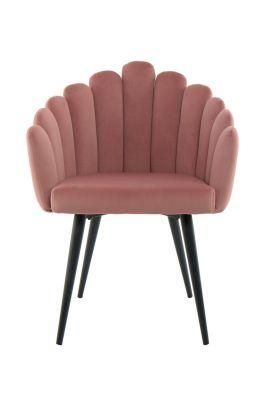Black Upholstered Luxury Nordic Dining Chair