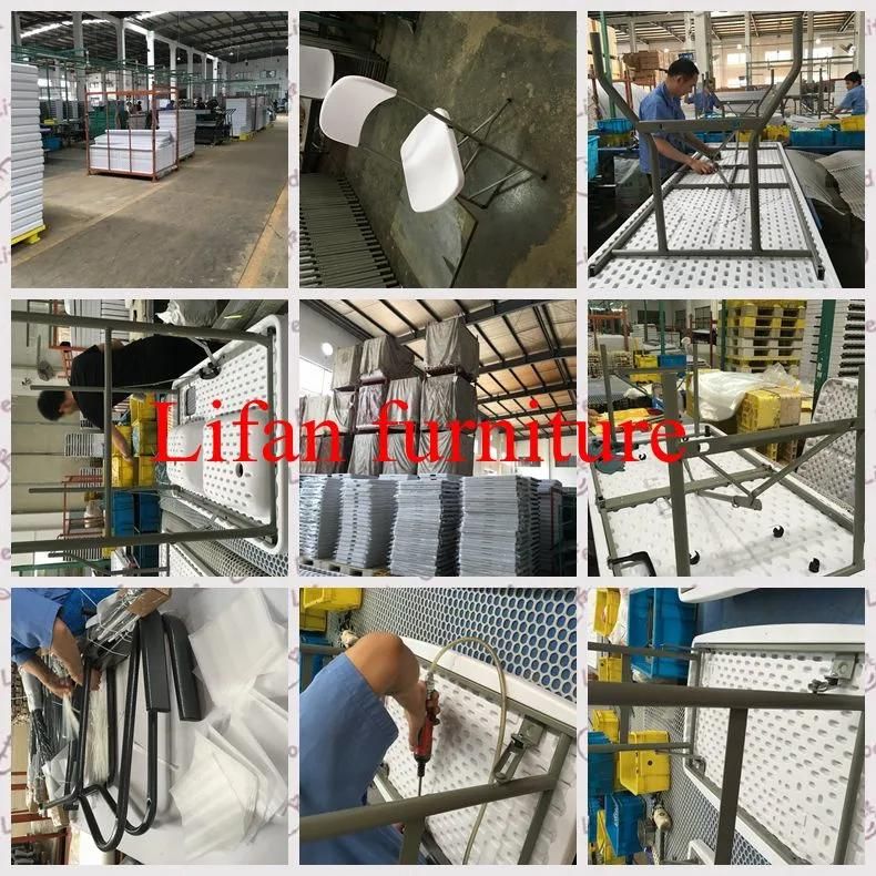 HDPE Seat and Back Plastic Stackable Chair