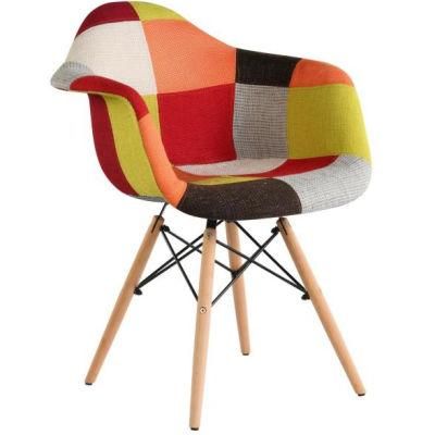 Scandinavian Armless Velvet Dining Chair Modern Upholstered Velvet Dining Chairs with Backrest