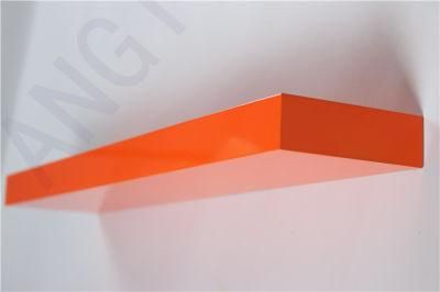 Angi Wall Shelf Book Shelf Display Rack Length 90cm Orange