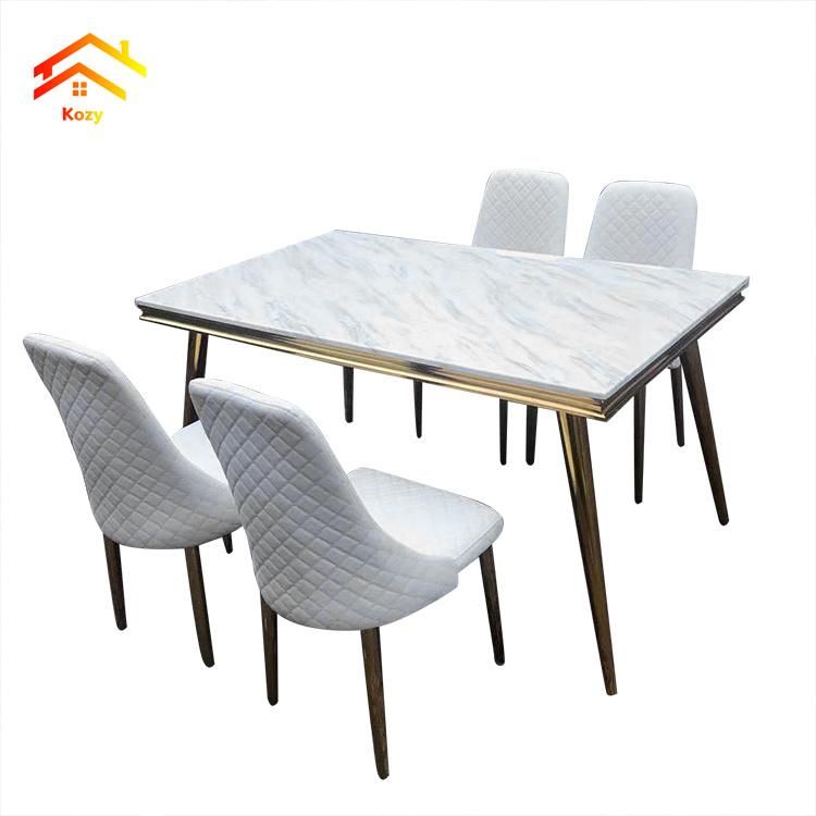 Marble Dining Table Simple Modern Small Apartment