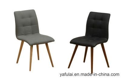 Factory Hot Selling Solid Wood PU Dining Chair