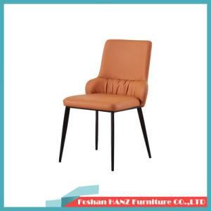 Modern Hotel Dining Room Furniture Living Room Metal Frame Comfortable Soft Cloth Fabric Chair