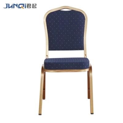 Royal Stackable Wedding Gold Aluminum Banquet Hotel Chair