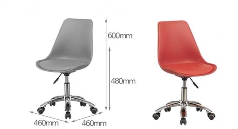 Hot Slae Office Furniture Plastic Liftable Swivel Hotel Chair