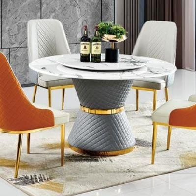 Wholesale Luxury Modern Restaurant Kitchen Dining Room Round Table