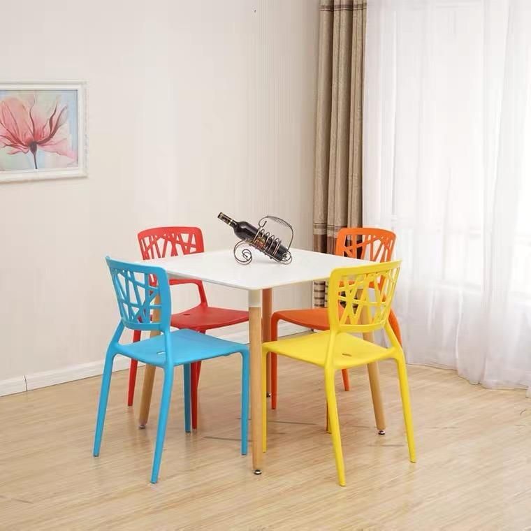 Wholesale Outdoor Garden Comfortable Stackable Furniture Modern Plastic Chair