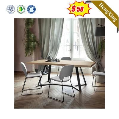 Modern Dining Tables Chairs Metal Frame Dining Room Restaurant Furniture Set