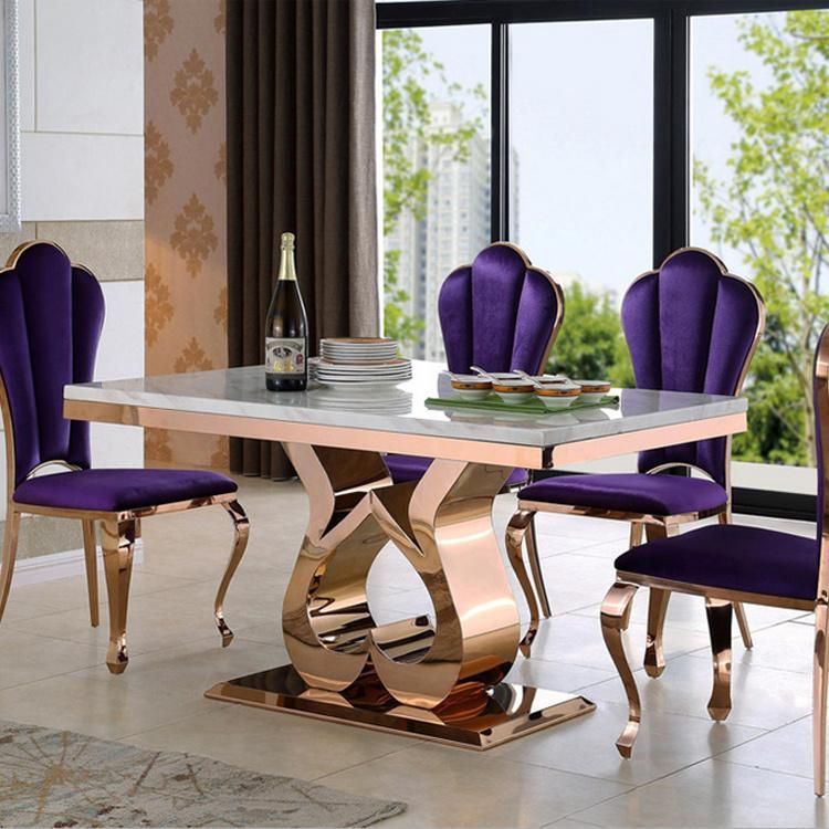 Hotel Dining Room Furniture Royal Wedding Decor Chairs Gold Color