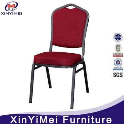 China Supplier Modern Stackable Iron Banquet Hotel Chair