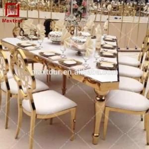 Triangle Mirror Dining Table Stainless Steel Coffee Table with Factory Wholesale Price